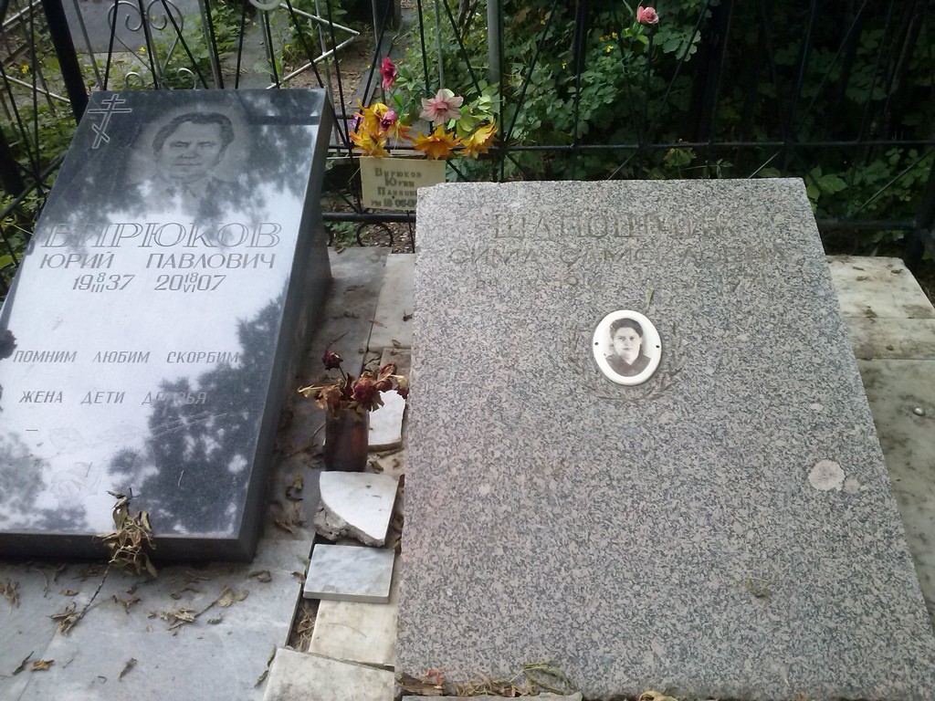 Бирюков Юрий Павлович, Саратов, Еврейское кладбище